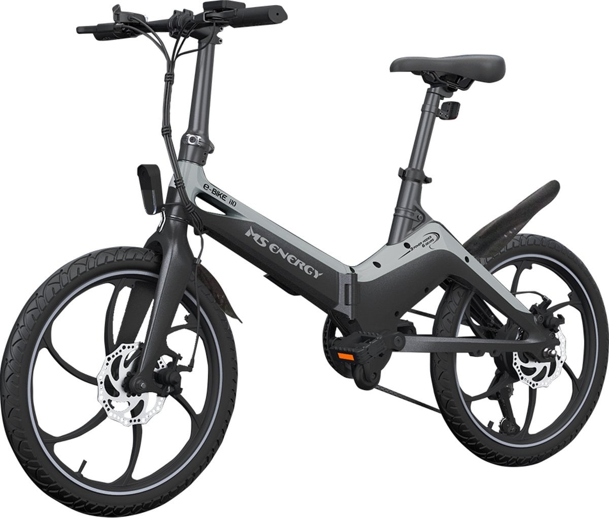MS Energy I10 Elektrische Vouwfiets 20 inch 6v