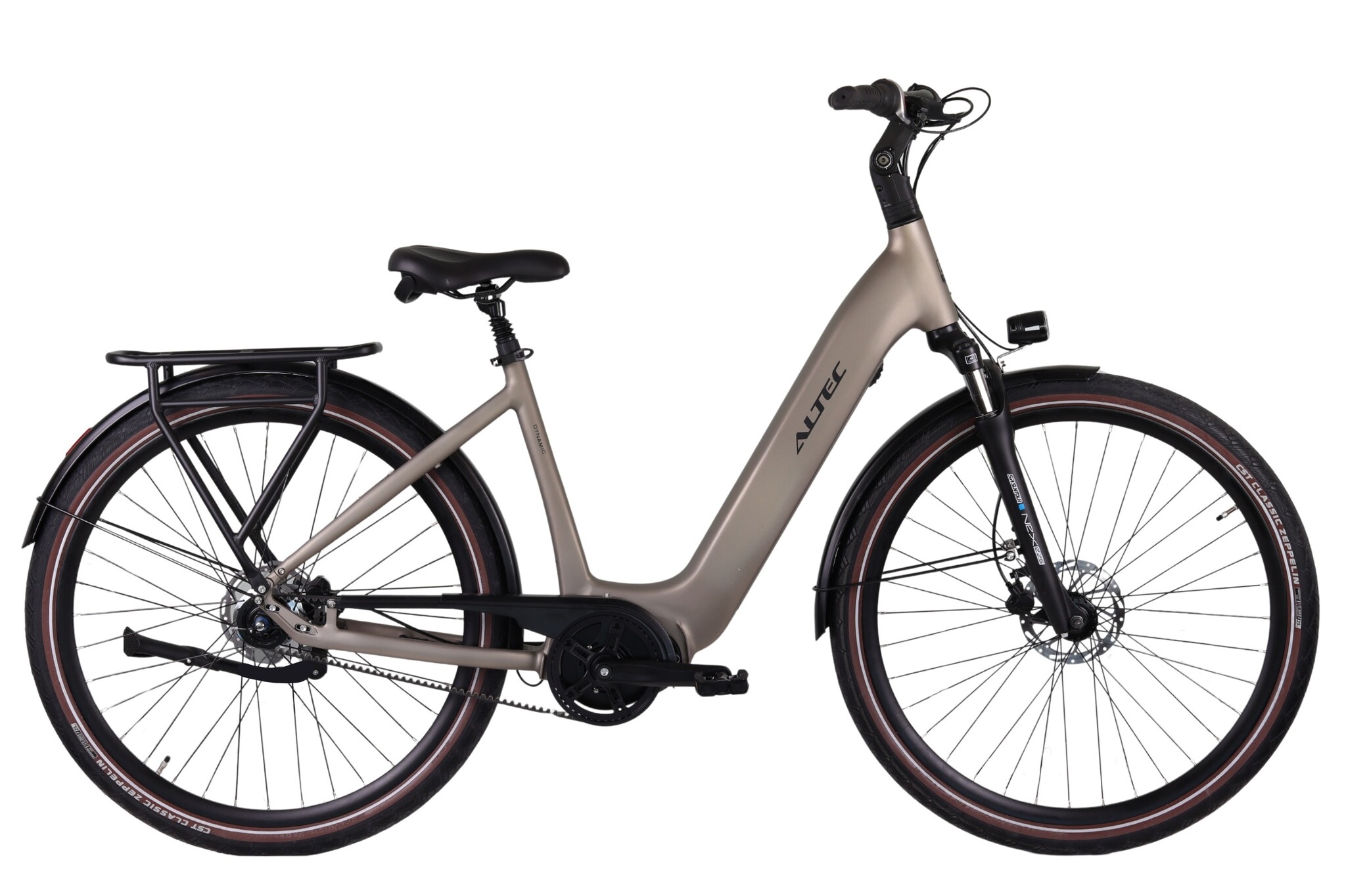 Altec Dynamic Elektrische Damesfiets 28 inch 48cm Belt 7v