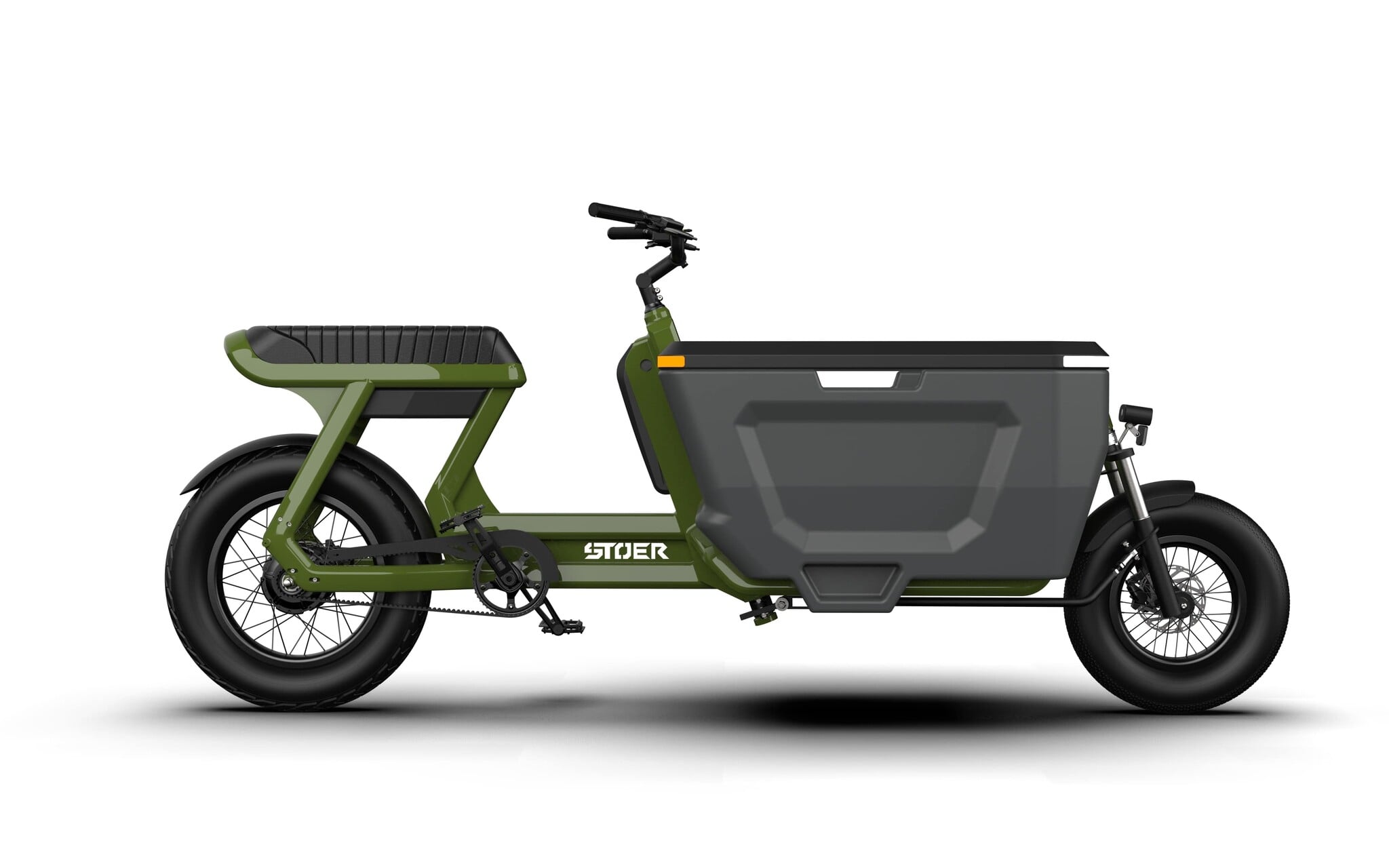Stoer CargoX Elektrische Fatbike Bakfiets