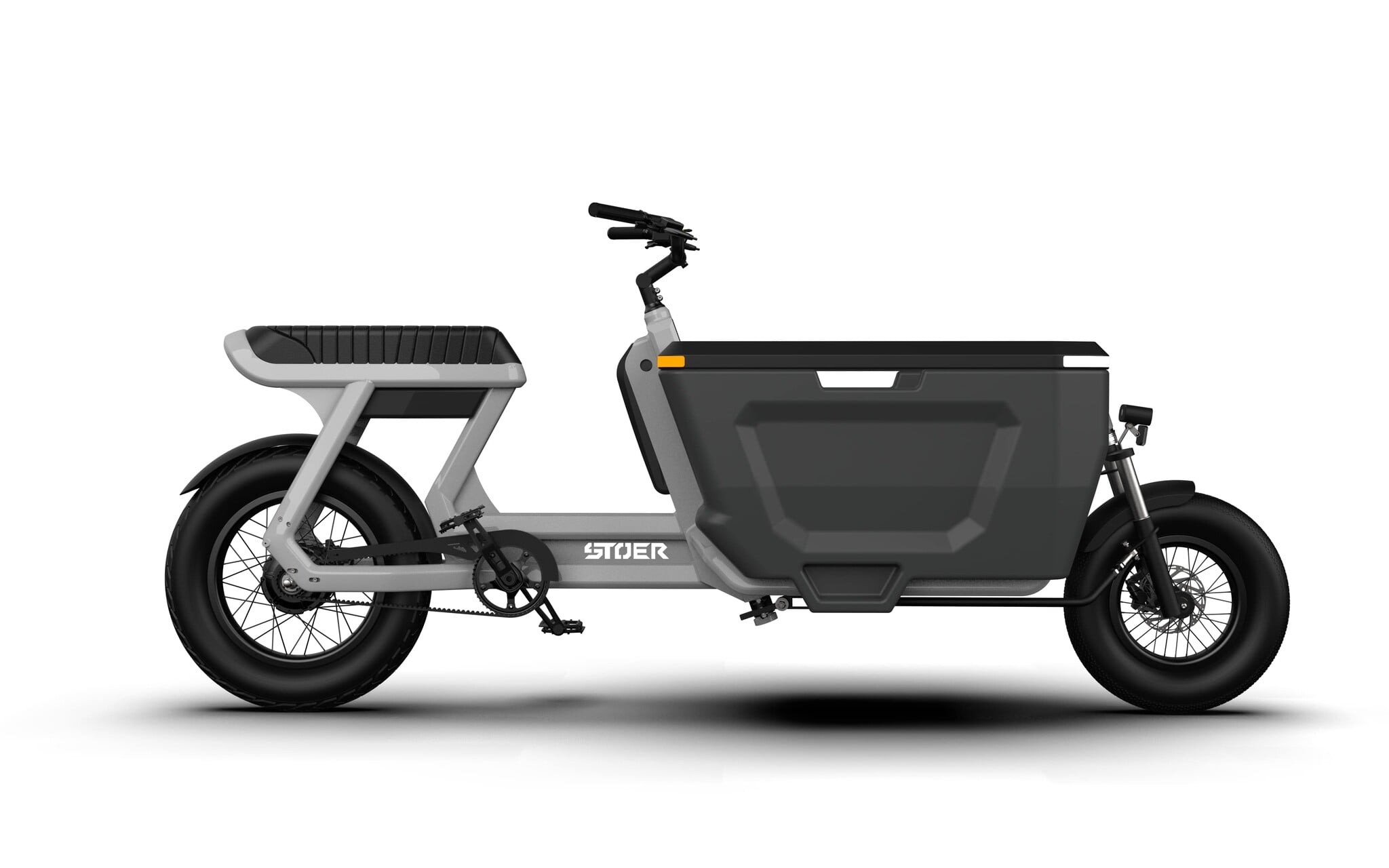 Stoer CargoX Elektrische Fatbike Bakfiets