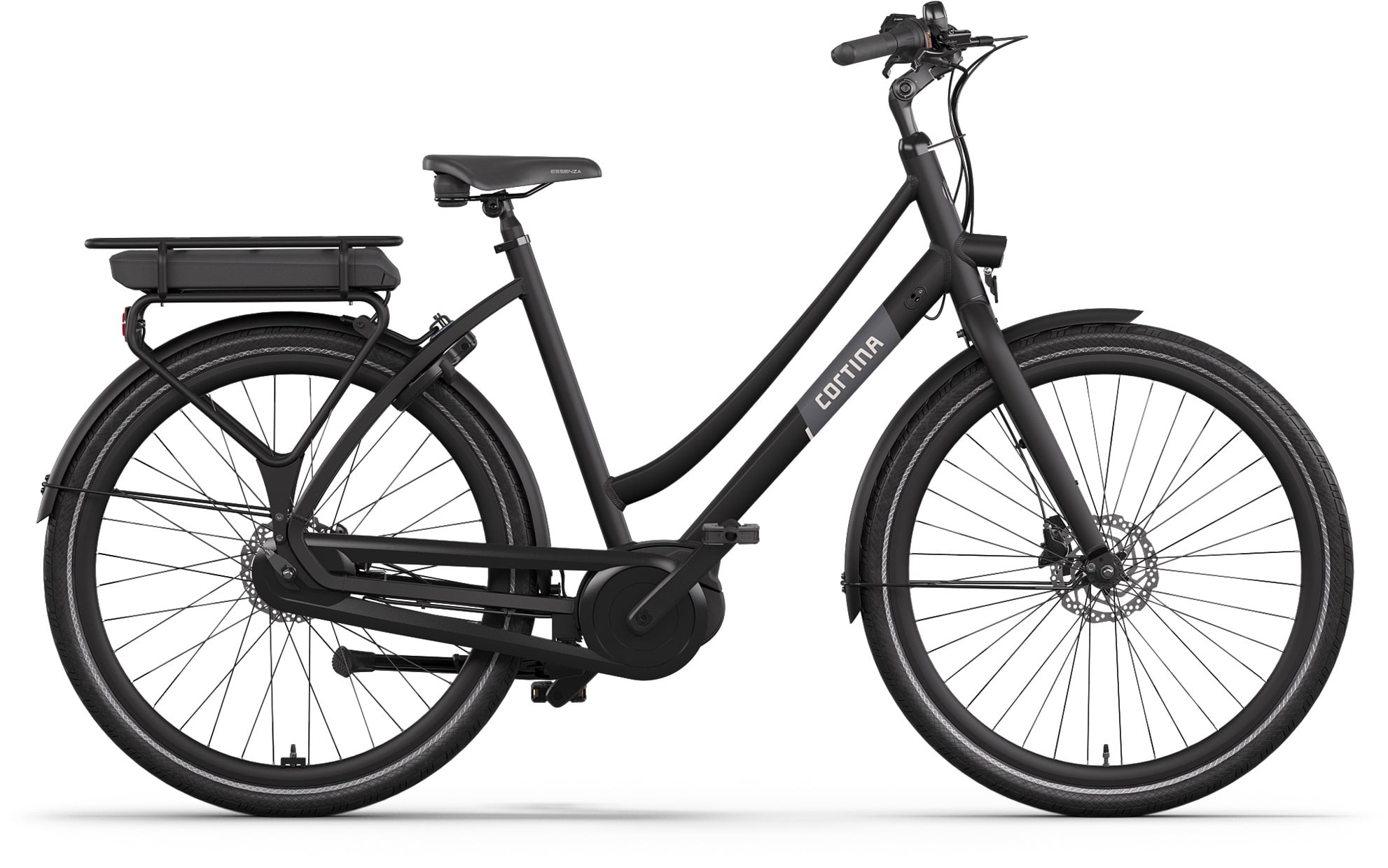 Cortina E-Tide Elektrische Damesfiets 28 inch 53cm Middenmotor DB7