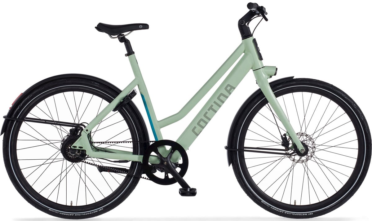 Cortina E-Lett Elektrische Damesfiets 28 inch 50 cm DB Belt