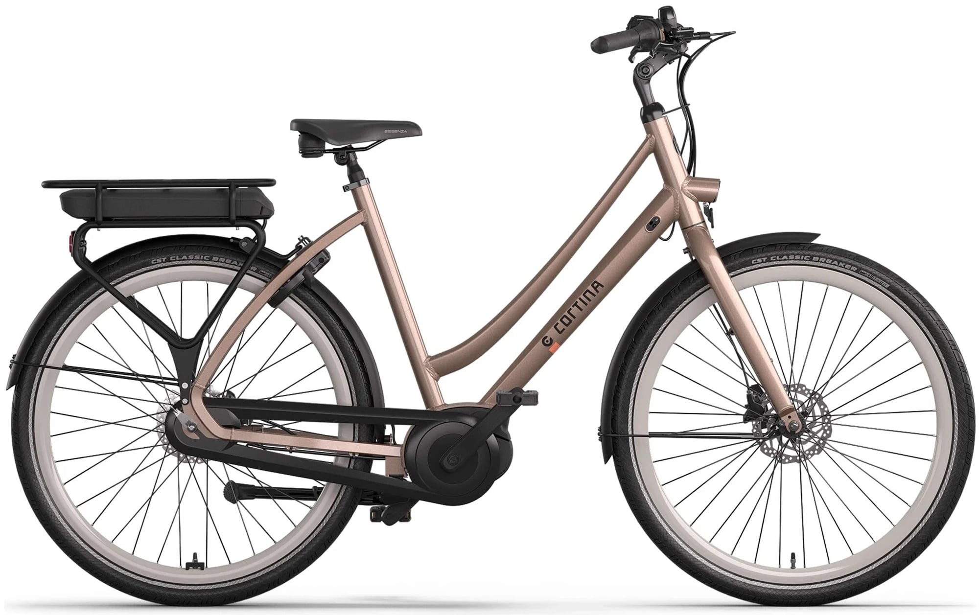 Cortina E-Tide Elektrische Damesfiets 28 inch 57cm Middenmotor DB7