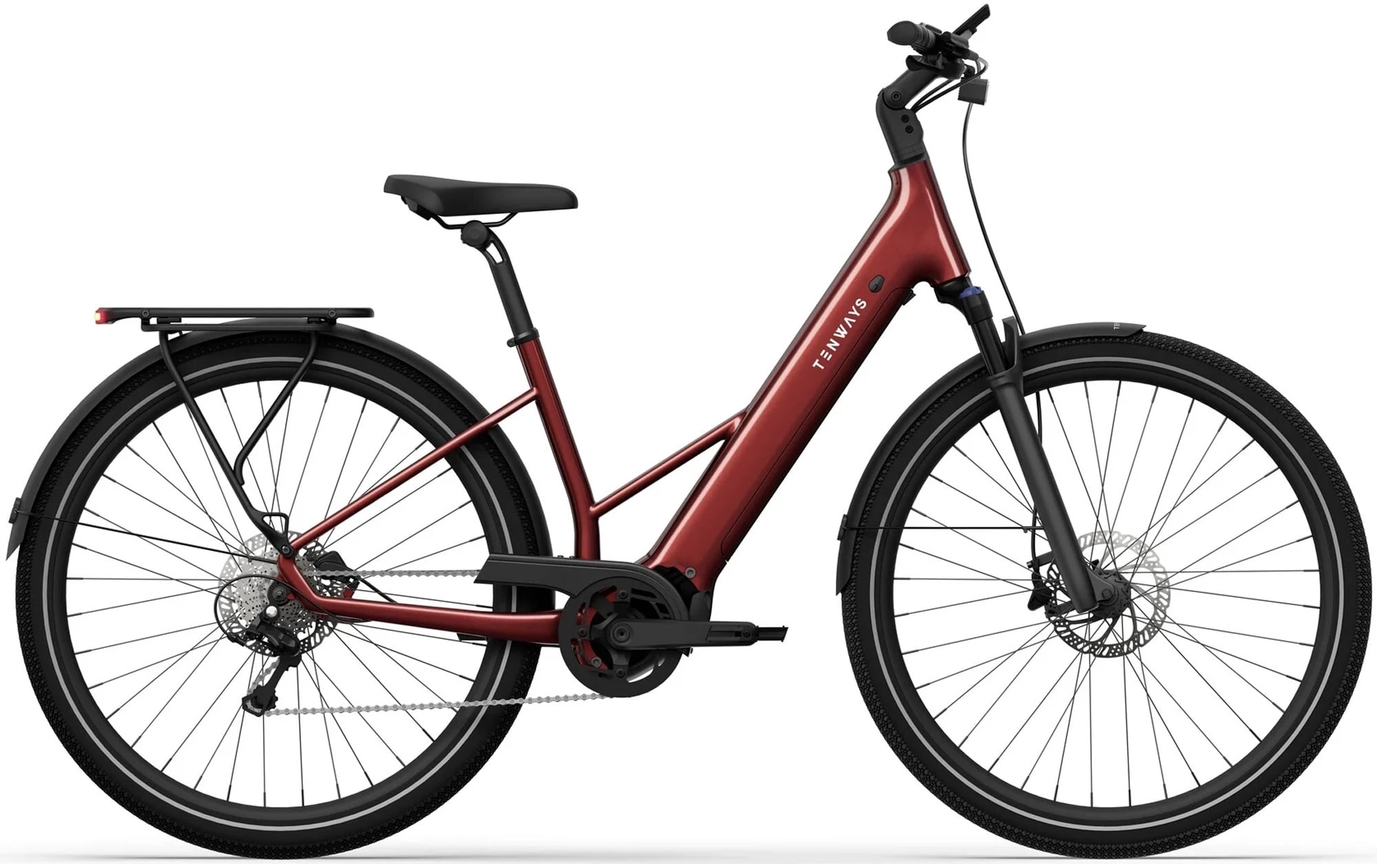 TENWAYS AGO AIR Elektrische Damesfiets 9v